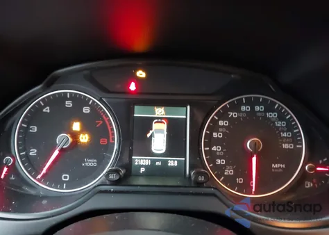 2013 Audi Q5 3.0T Premium Plus z USA, uszkodzony, nr VIN WA1DGAFP9DA025612